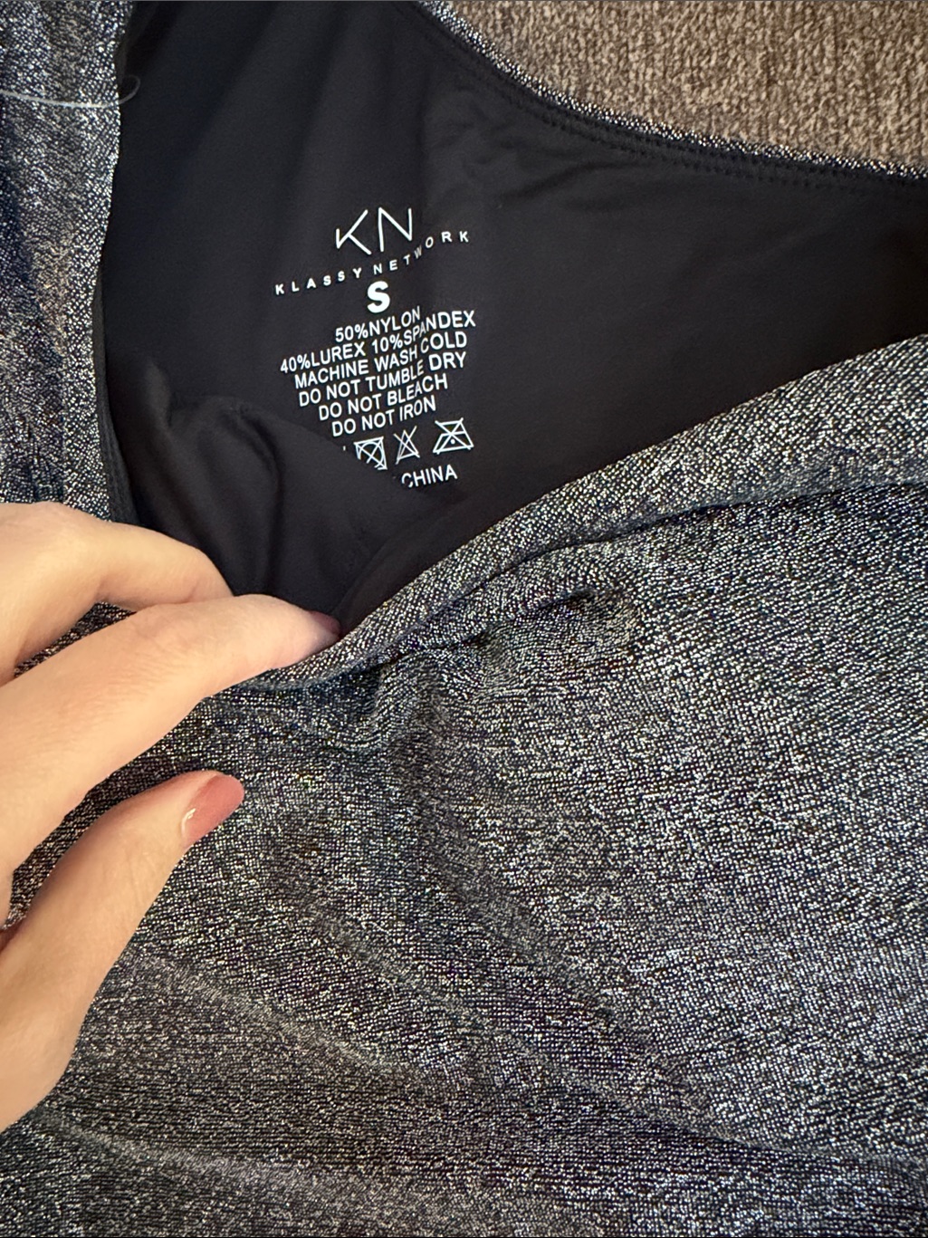 Not Purple! One Shoulder Crop Top With Built-In Bra — image 3 of 6